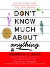 Don't Know Much About Anything